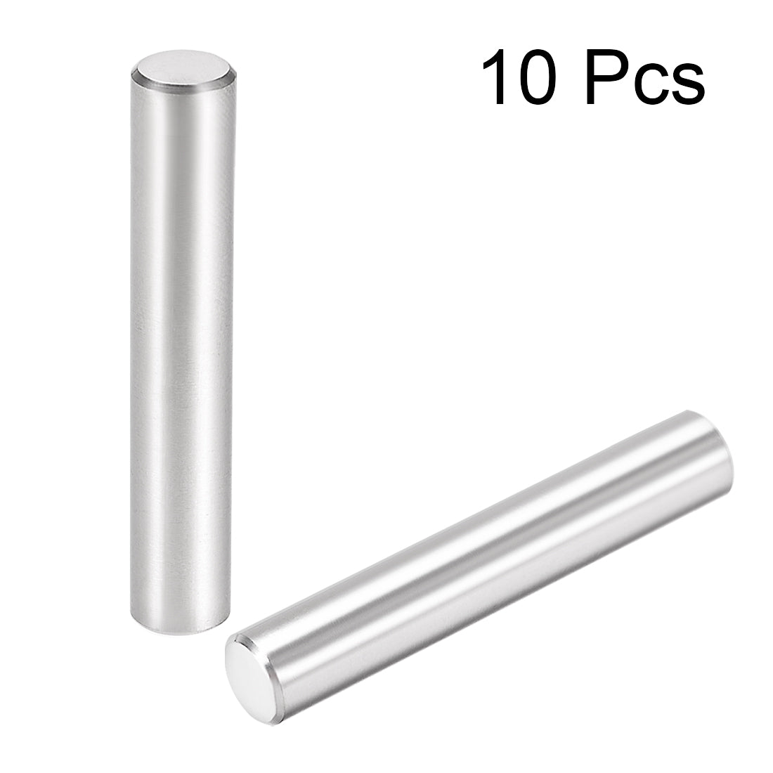 Harfington 10Pcs Dowel Pin 304 Stainless Steel Cylindrical Shelf Support Pin