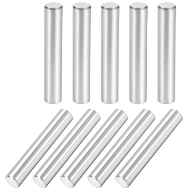 Harfington 10Pcs Dowel Pin 304 Stainless Steel Cylindrical Shelf Support Pin