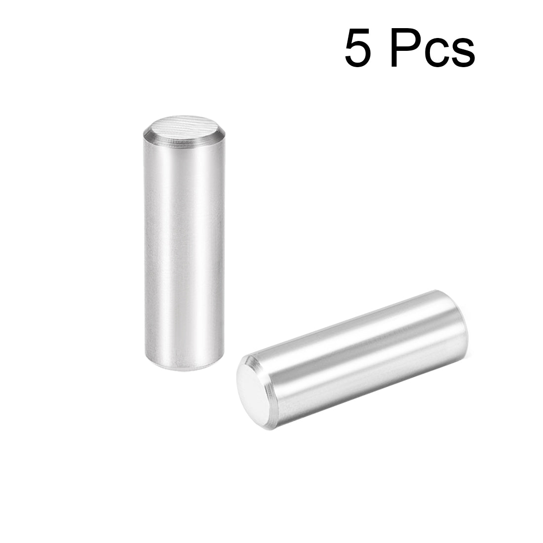 Harfington 5Pcs Dowel Pin 304 Stainless Steel Cylindrical Shelf Support Pin