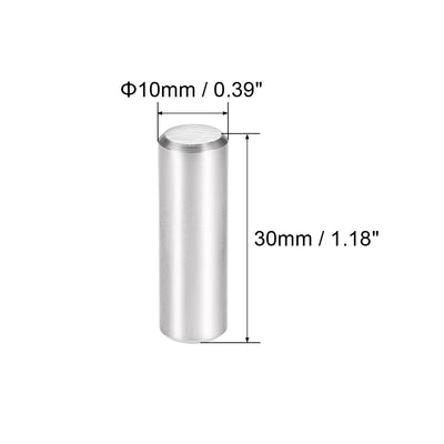 Harfington 5Pcs Dowel Pin 304 Stainless Steel Cylindrical Shelf Support Pin