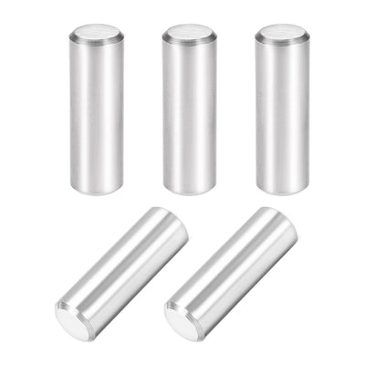 Harfington 5Pcs Dowel Pin 304 Stainless Steel Cylindrical Shelf Support Pin