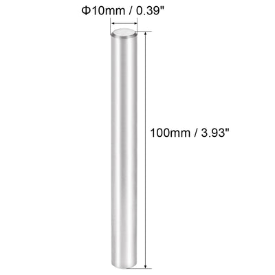 Harfington 2Pcs Dowel Pin 304 Stainless Steel Cylindrical Shelf Support Pin