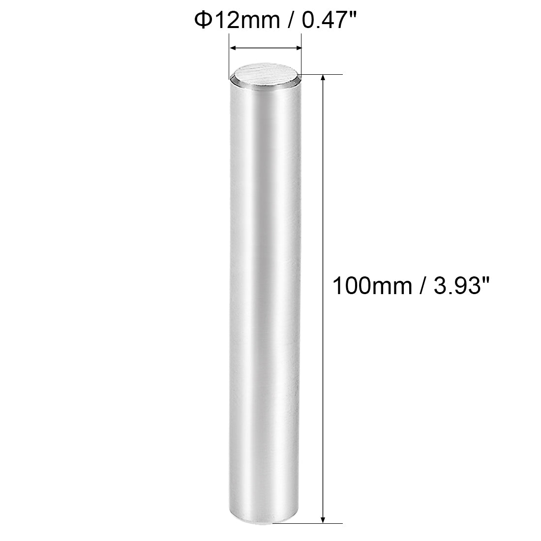 Harfington 2Pcs Dowel Pin 304 Stainless Steel Cylindrical Shelf Support Pin