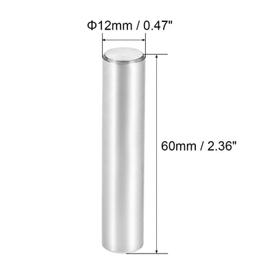 Harfington 2Pcs Dowel Pin 304 Stainless Steel Cylindrical Shelf Support Pin