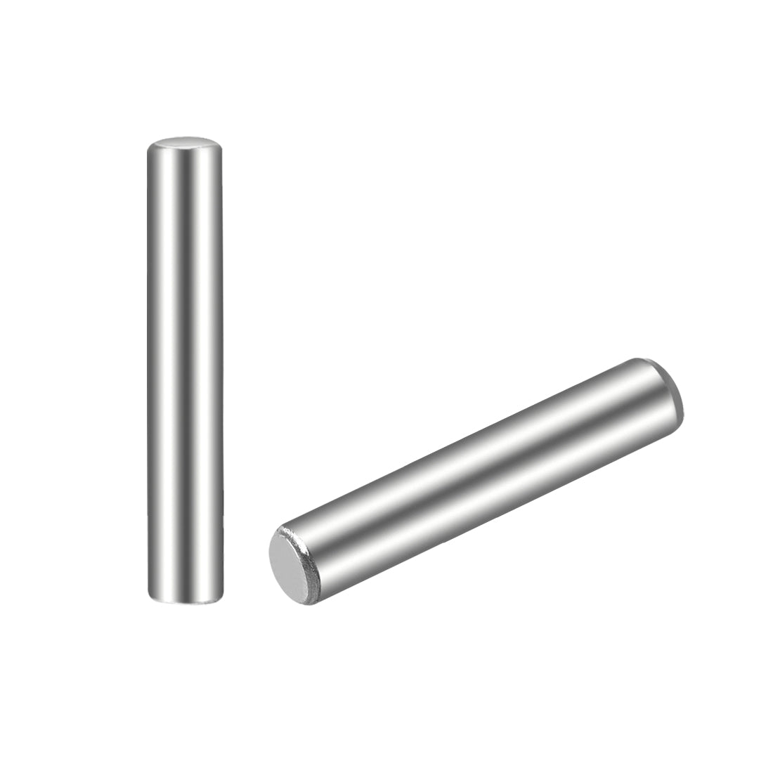 Harfington 100Pcs  Dowel Pin 304 Stainless Steel Cylindrical Shelf Support Pin