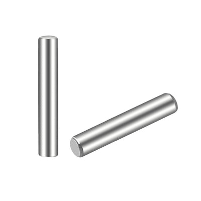 Harfington 100Pcs  Dowel Pin 304 Stainless Steel Cylindrical Shelf Support Pin