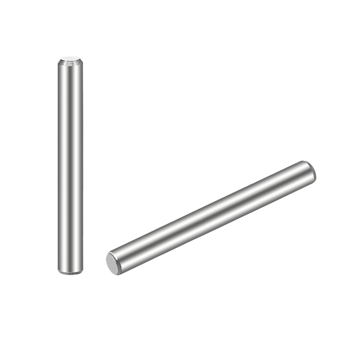 Harfington 25Pcs Dowel Pin 304 Stainless Steel Cylindrical Shelf Support Pin