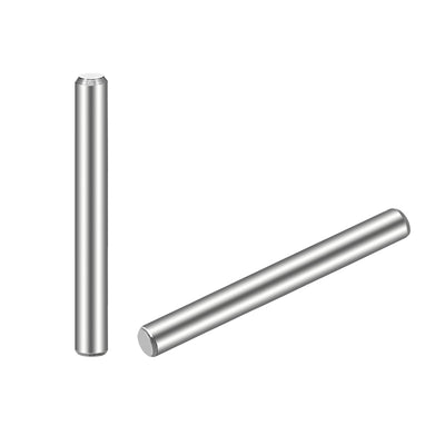 Harfington 25Pcs Dowel Pin 304 Stainless Steel Cylindrical Shelf Support Pin