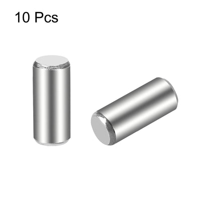 Harfington 10Pcs  Dowel Pin 304 Stainless Steel Cylindrical Shelf Support Pin