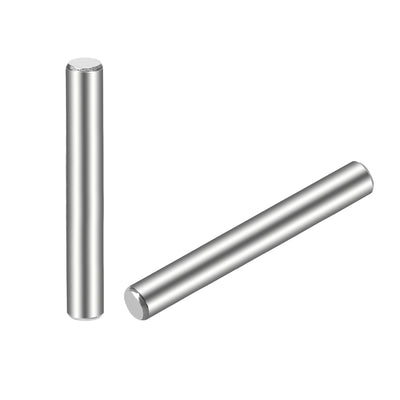 Harfington 25Pcs Dowel Pin 304 Stainless Steel Cylindrical Shelf Support Pin