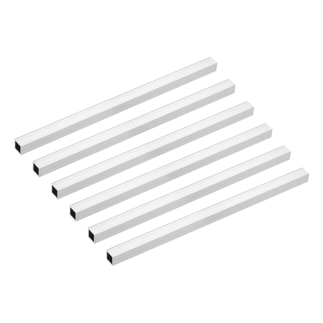 Harfington 6063 Aluminum Square Tube, Straight Seamless Pipes