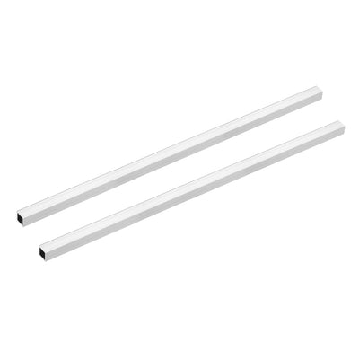 Harfington 6063 Aluminum Square Tube Seamless Pipes Tubing