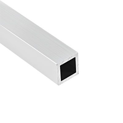 Harfington 6063 Aluminum Square Tubes, Seamless Straight Pipe Tubing