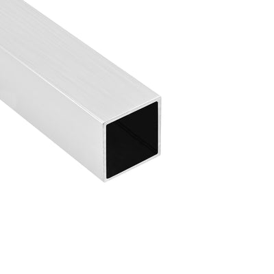 Harfington 6063 Aluminum Square Tubes, Seamless Straight Pipe Tubing