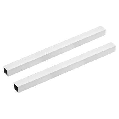 Harfington 6063 Aluminum Square Tube Seamless Pipes Tubing