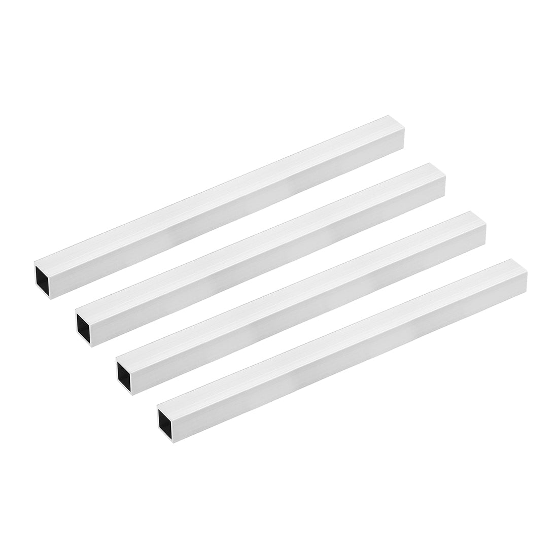 Harfington 6063 Aluminum Square Tubes, Seamless Straight Pipe Tubing