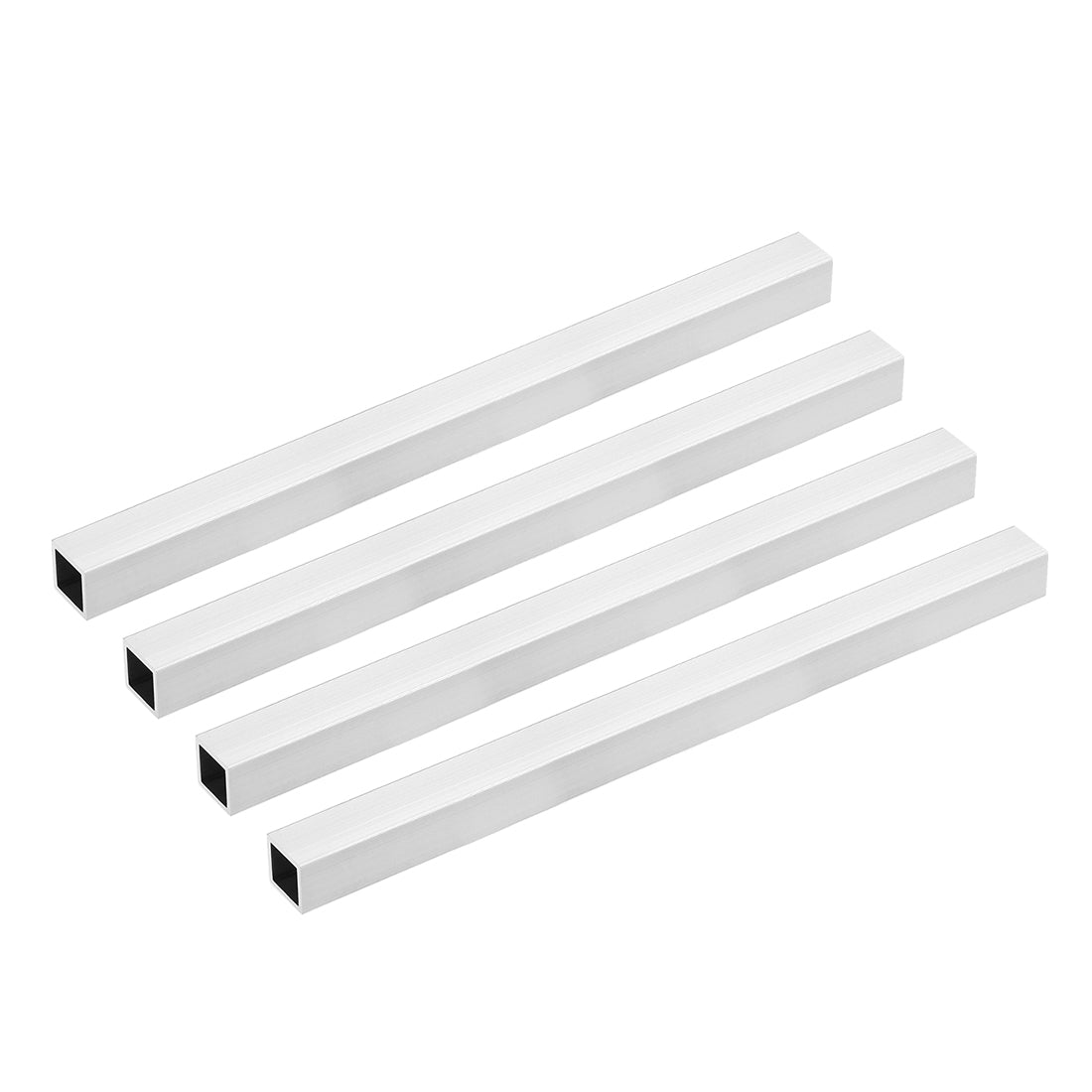 Harfington 6063 Aluminum Square Tubes, Seamless Straight Pipe Tubing