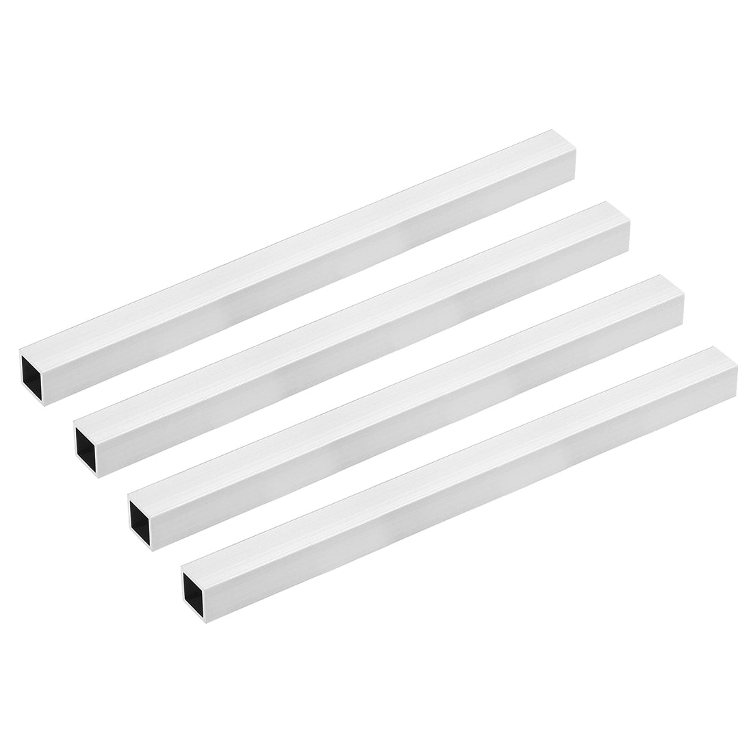Harfington 6063 Aluminum Square Tubes, Seamless Straight Pipe Tubing