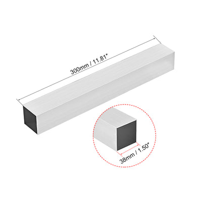 Harfington 6063 Aluminum Square Tube Seamless Pipes Tubing