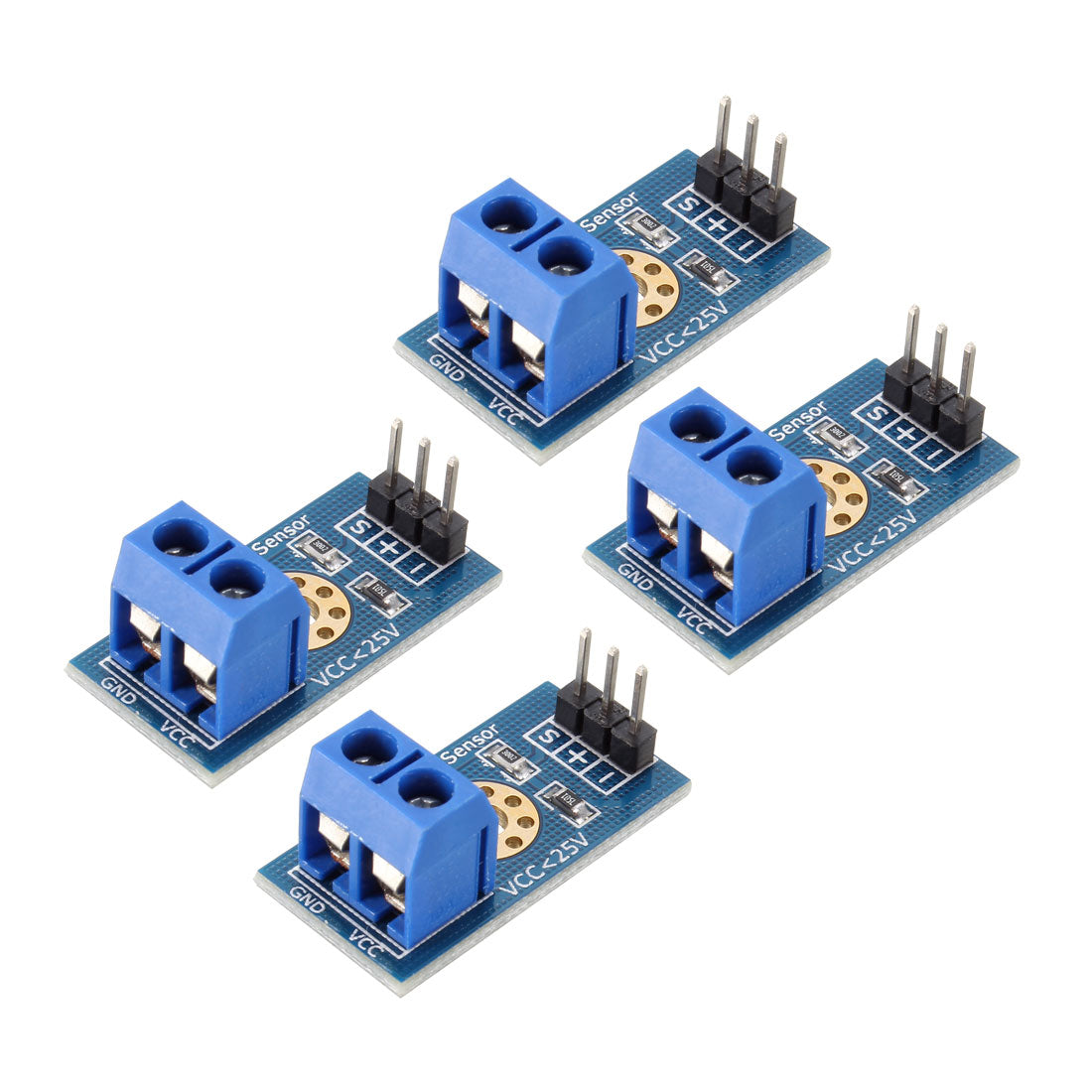 Harfington 0 to 25V Voltage Sensor, 3 Terminal Sensor Module 4pcs