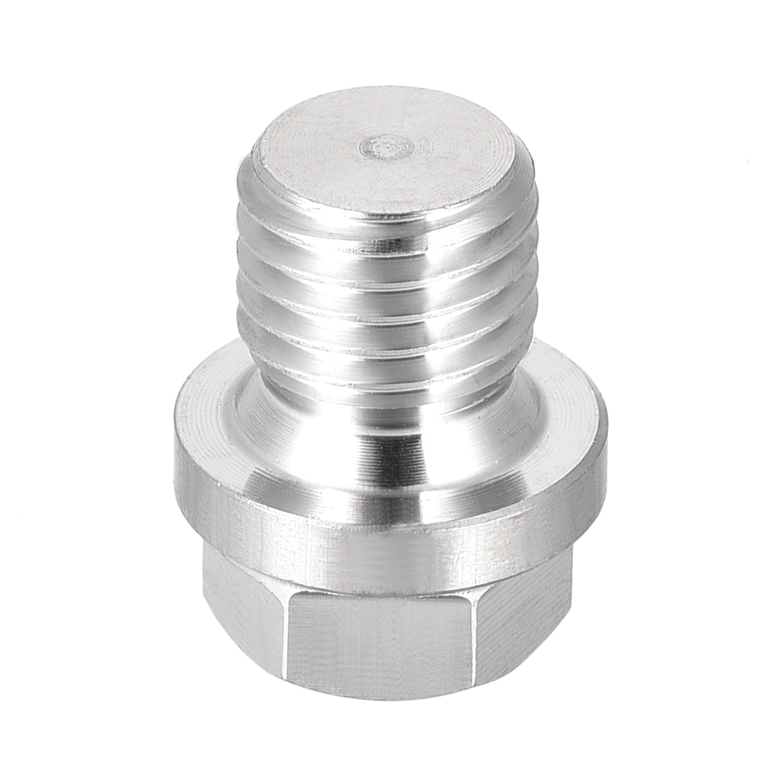 Harfington Male Outer Hex Head Plug 304 Stainless Steel Solid Thread Corrosion Resistant Bung Plug Pipe Fitting