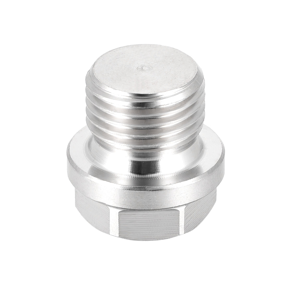 Harfington Male Outer Hex Head Plug 304 Stainless Steel Solid Thread Corrosion Resistant Bung Plug Pipe Fitting