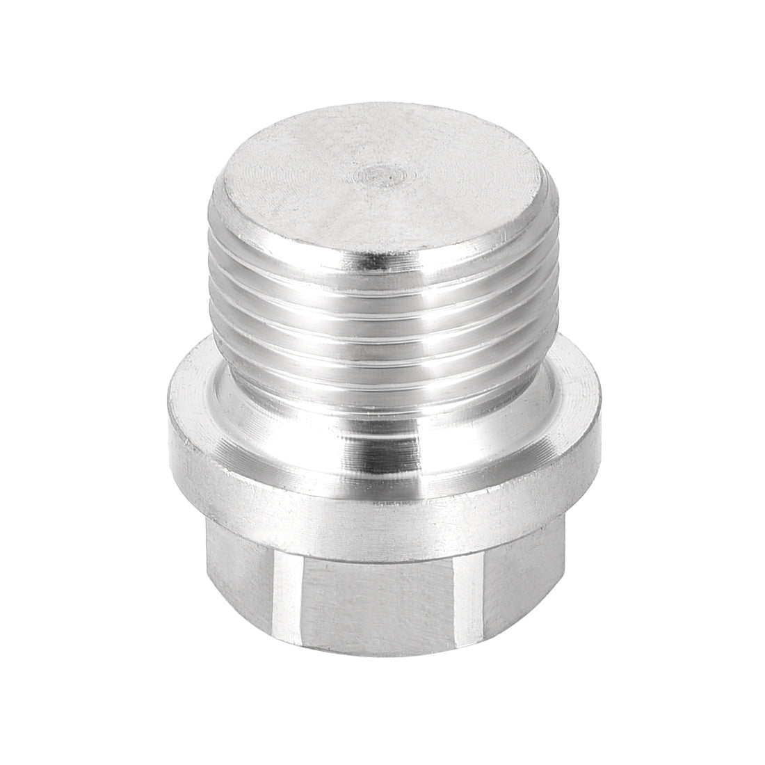 Harfington Male Outer Hex Head Plug 304 Stainless Steel Solid Thread Corrosion Resistant Bung Plug Pipe Fitting