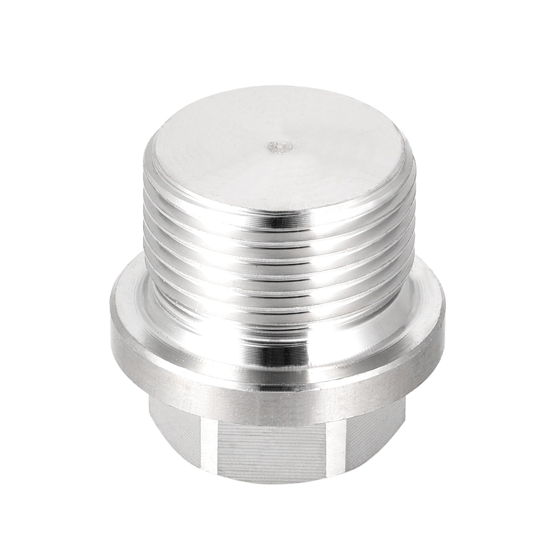 Harfington Male Outer Hex Head Plug 304 Stainless Steel Solid Thread Corrosion Resistant Bung Plug Pipe Fitting
