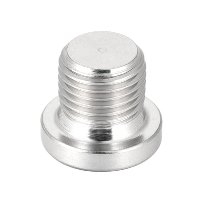 Harfington Countersunk Plug Internal Hex Head Socket with Flange - Male Stainless Steel Pipe Fitting Thread