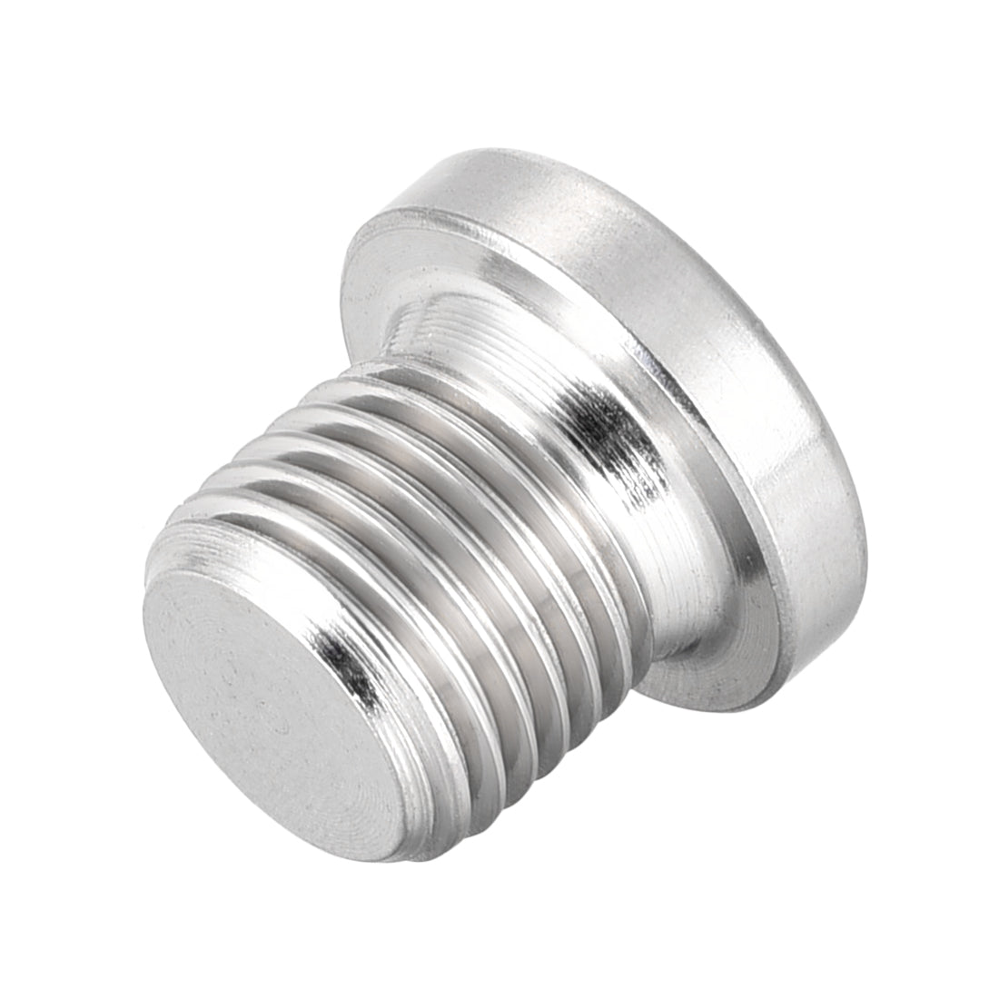Harfington Countersunk Plug Internal Hex Head Socket with Flange - Male Stainless Steel Pipe Fitting Thread