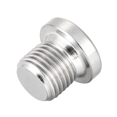Harfington Countersunk Plug Internal Hex Head Socket with Flange - Male Stainless Steel Pipe Fitting Thread