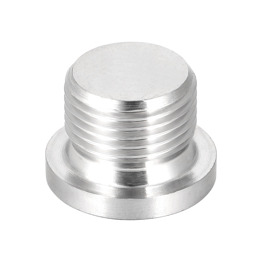 Harfington Countersunk Plug Internal Hex Head Socket with Flange - Male Stainless Steel Pipe Fitting Thread