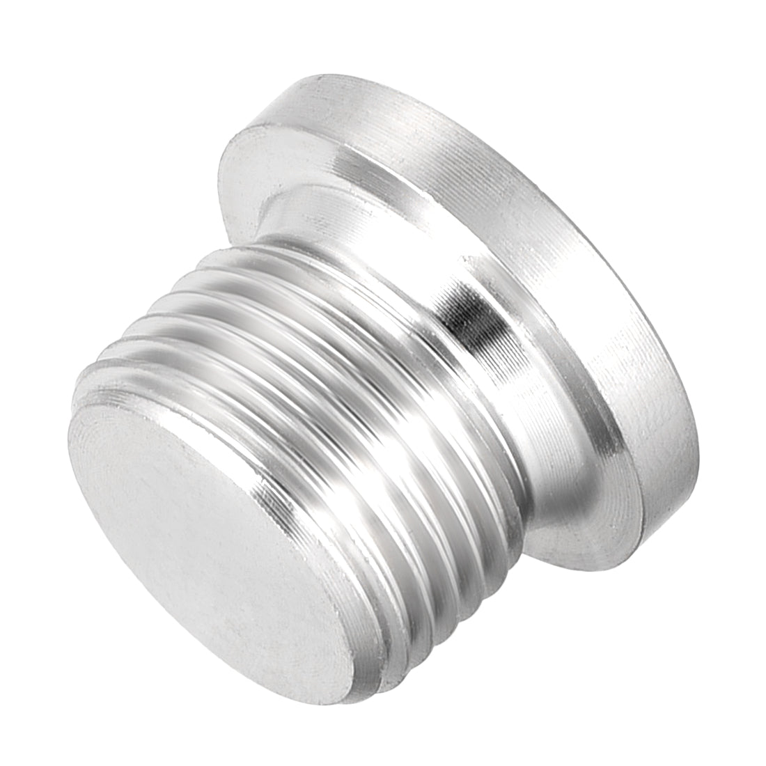 Harfington Countersunk Plug Internal Hex Head Socket with Flange - Male Stainless Steel Pipe Fitting Thread
