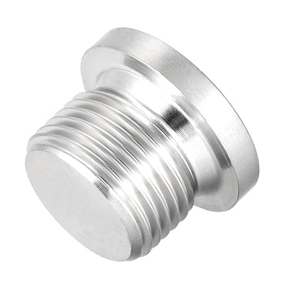 Harfington Countersunk Plug Internal Hex Head Socket with Flange - Male Stainless Steel Pipe Fitting Thread