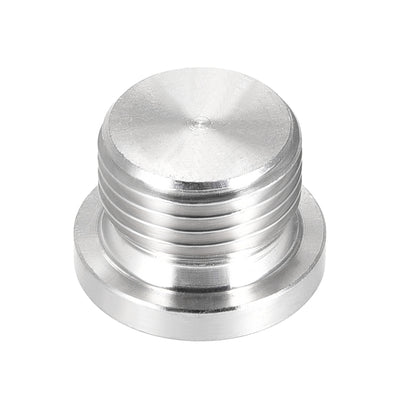 Harfington Countersunk Plug Internal Hex Head Socket with Flange - Male Stainless Steel Pipe Fitting Thread