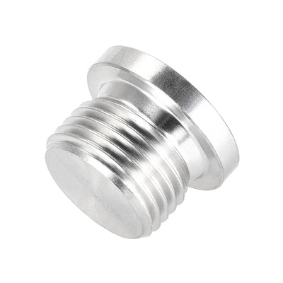 Harfington Countersunk Plug Internal Hex Head Socket with Flange - Male Stainless Steel Pipe Fitting Thread