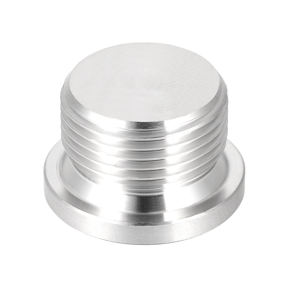 Harfington Countersunk Plug Internal Hex Head Socket with Flange - Male Stainless Steel Pipe Fitting Thread