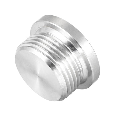 Harfington Countersunk Plug Internal Hex Head Socket with Flange - Male Stainless Steel Pipe Fitting Thread