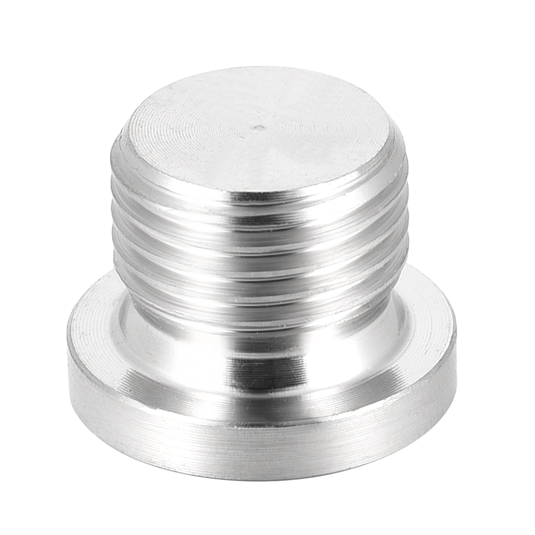 Harfington Countersunk Plug Internal Hex Head Socket with Flange  Male Stainless Steel Pipe Fitting Thread