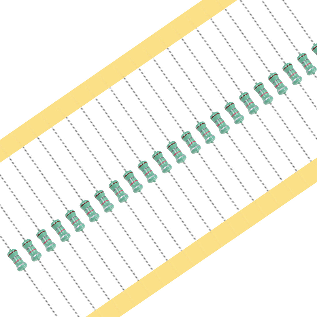 Harfington 1800uH DIP Inductor 1W Axial Leaded Color Coated Inductance 100pcs