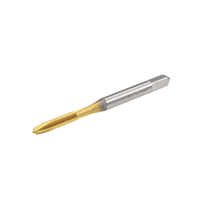 Harfington Spiral Point Threading Tap M3 Thread 0.5 Pitch Titanium Coated HSS
