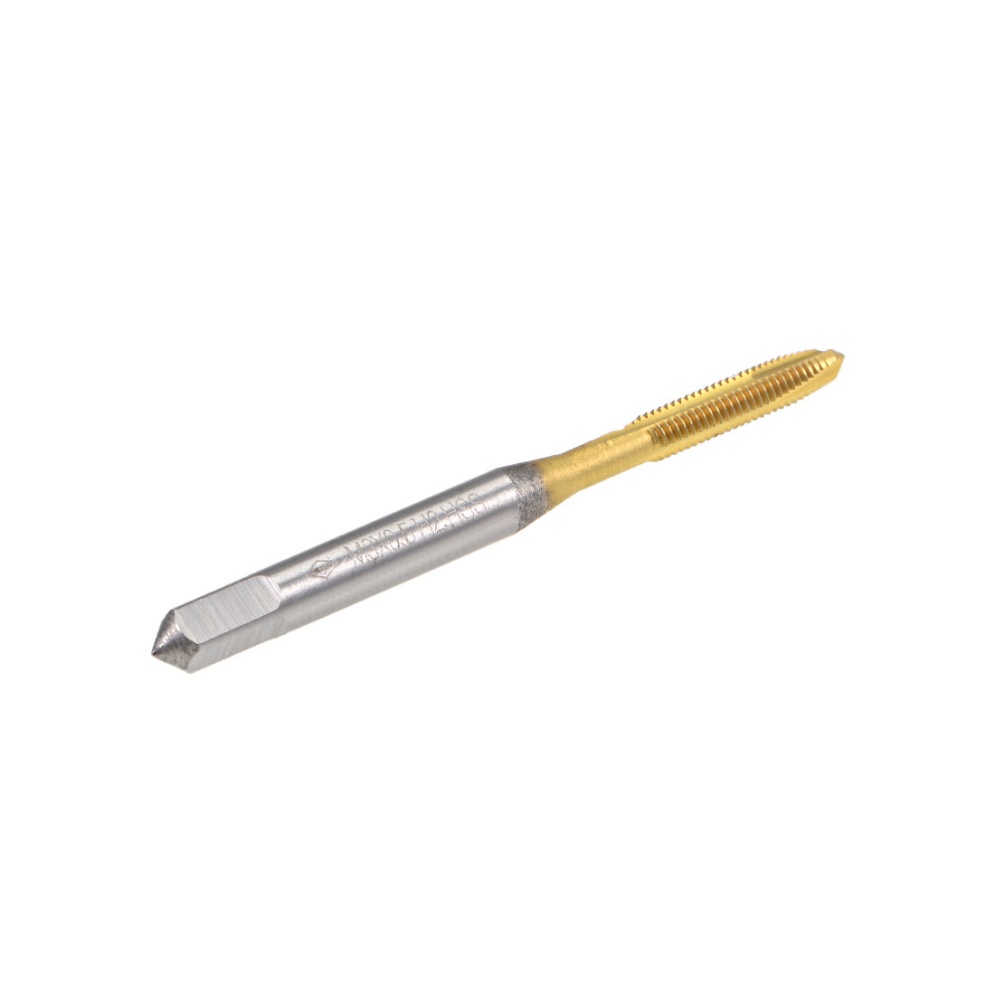 Harfington Spiral Point Threading Tap M3 Thread 0.5 Pitch Titanium Coated HSS 2pcs