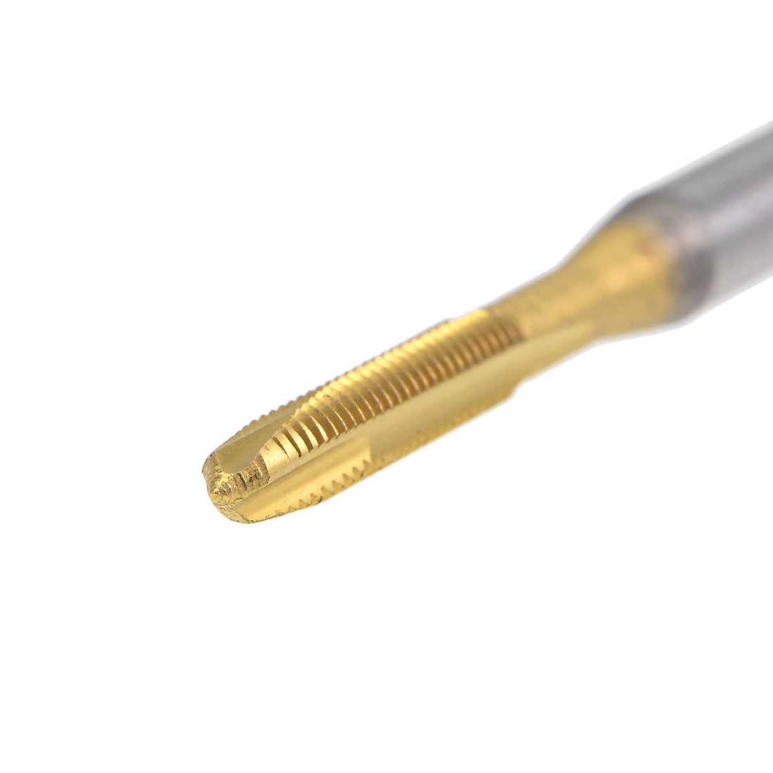 Harfington Spiral Point Threading Tap M3 Thread 0.5 Pitch Titanium Coated HSS 2pcs