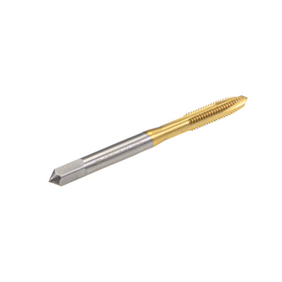 Harfington Spiral Point Threading Tap M5 Thread 0.8 Pitch Titanium Coated HSS