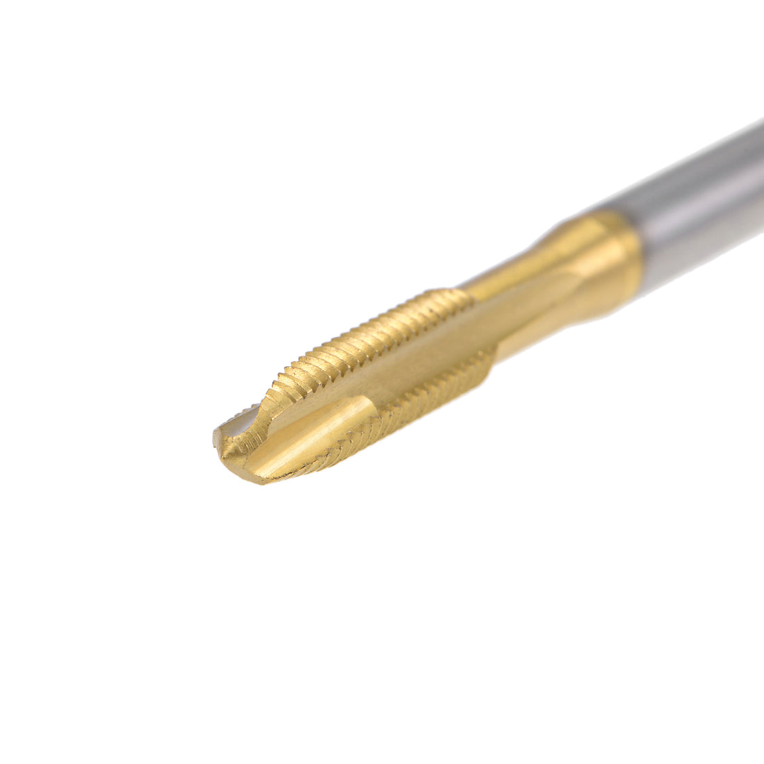 Harfington Spiral Point Threading Tap M5 Thread 0.8 Pitch Titanium Coated HSS