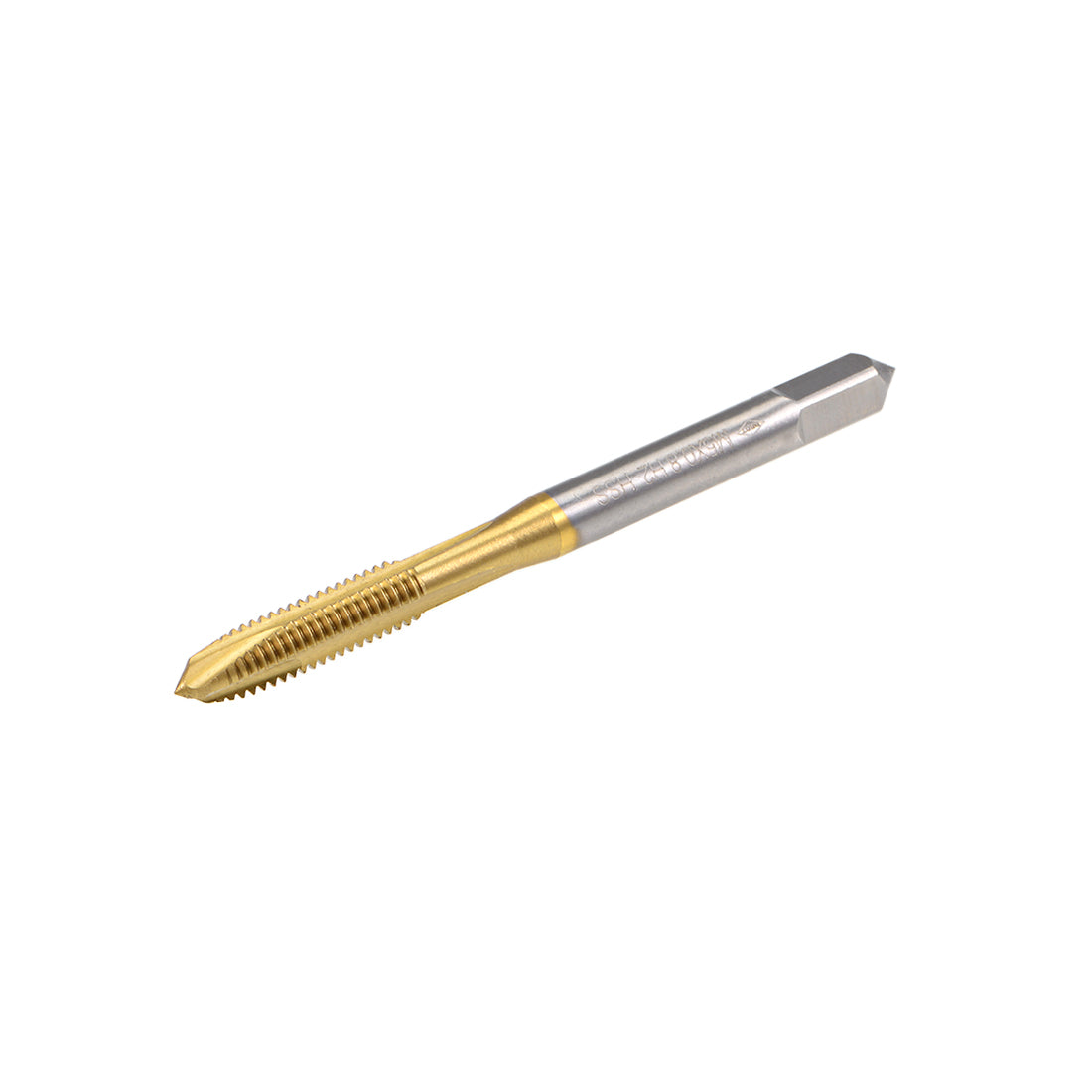 Harfington Spiral Point Threading Tap M5 Thread 0.8 Pitch Titanium Coated HSS