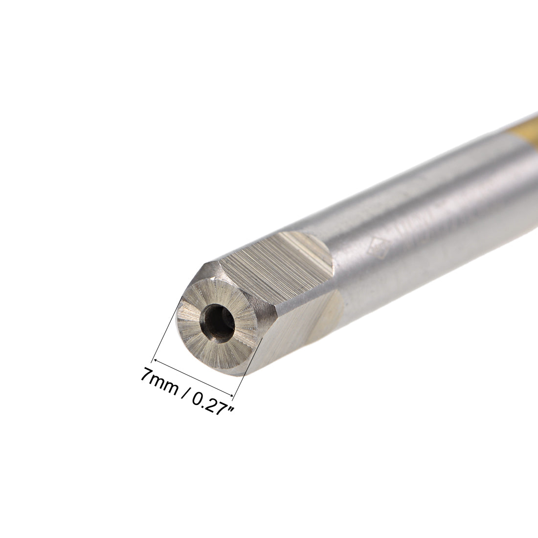 Harfington Spiral Point Threading Tap M12 Thread 1.75 Pitch Titanium Coated HSS