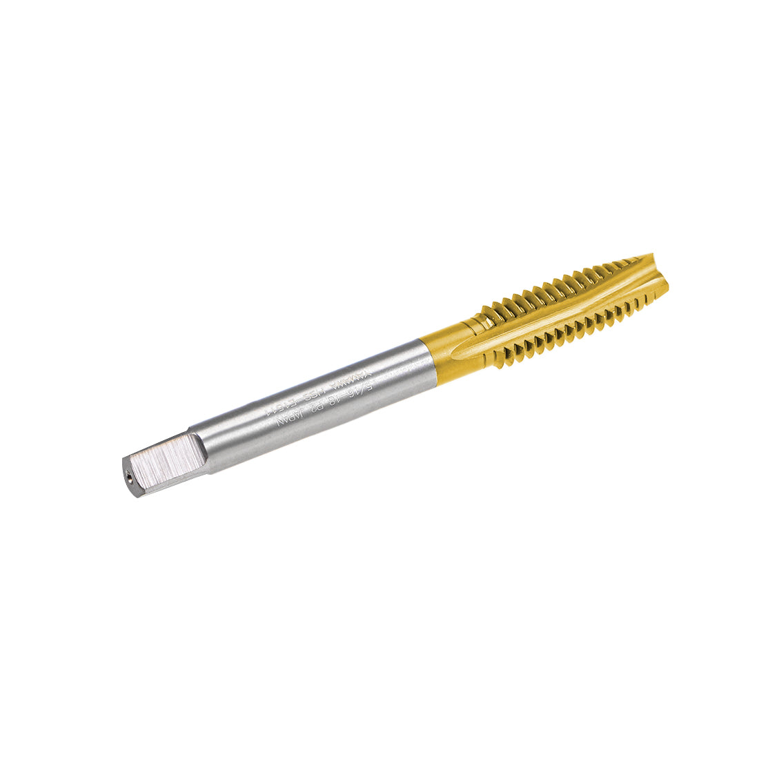 Harfington Spiral Point Threading Tap 5/16-18 UNC Thread Pitch High Speed Steel