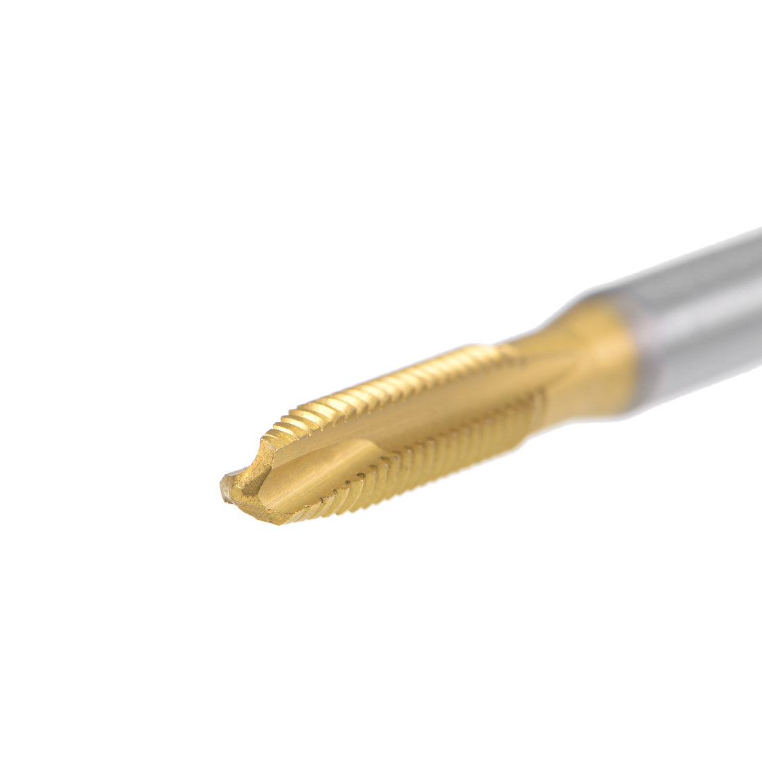 Harfington Spiral Point Threading Tap 8-32 UNC Thread Pitch Titanium Coated HSS 2pcs