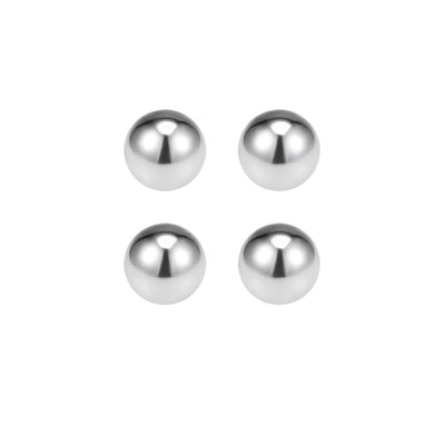 Harfington 15mm Bearing Balls 304 Stainless Steel G100 Precision Balls 4pcs